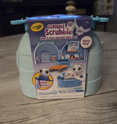 JUEGO IGLÚ CRAYOLA SCRIBBLE SCRUBBIE *NUEVO Foto 1 de 4