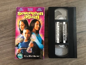 Seventeen Again VHS (Super Rare) Mowry Twins Tahj Mowry Blockbuster Video - Picture 1 of 16