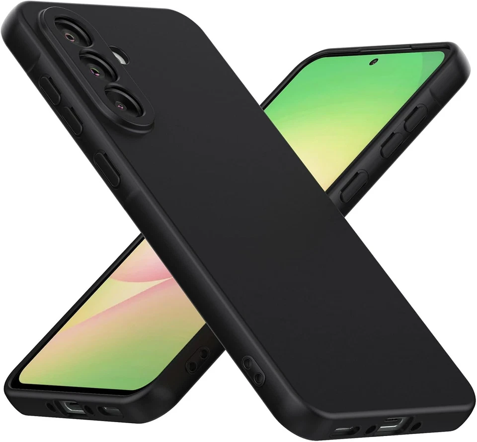 Coque Pour Samsung A56 5G Silicone Noir Little Boutik®