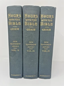 Hours With The Bible 1914 Volumes 2-3-and 4 - Picture 1 of 6