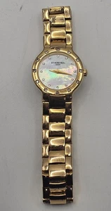 Raymond Weil Fidelio 4702Gold Electroplated Sapphire Crystal Women's Watch-work - Picture 1 of 4