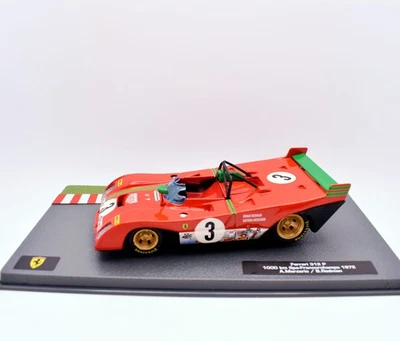 Modellino auto Ferrari 312 P n.3 racing collection scala 1:43 diecast modellismo - Immagine 1 di 4