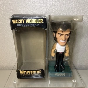 Funko Pop! Marvel X-Men Wacky Wobbler Wolverine Chrome Chase Logan Bobble-Head - Imagen 1 de 13