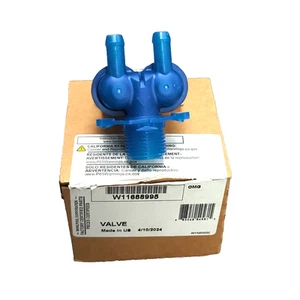 Repuesto de válvula de entrada de agua para lavadora Whirlpool W11688995 original OEM - Imagen 1 de 8
