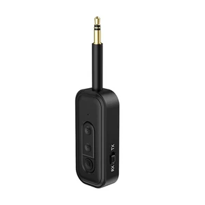 Bluetooth 5.3 Audio-Empfänger/Sender, Aux, Kabelloser Stereo-Musikadapter, 6151 - Afbeelding 1 van 10