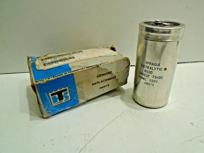 *NUEVO* CONDENSADOR EXTRALÍTICO THERMO KING 602D SPRAGUE 3900UF 75VDC Foto 1 de 4