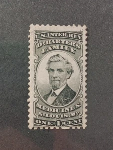 U.S.A MATCH AND MEDICINE STAMPS SCOTT RS98c. - Picture 1 of 2
