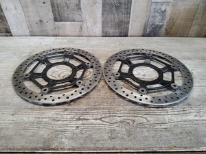 2009 09 08-11 Honda CBR1000RR CBR1000 Front Wheel Brake Discs Rotors Pair - Picture 1 of 10