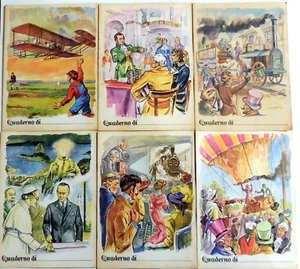 LOT 6 VINTAGE NOTIZBÜCHER BOOK SERIE GROSSE EROBERUNGEN OFLITO 1950-60er Jahre - Bild 1 von 2