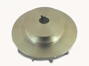 PowerLite VAL701717FAN - 70mm, single groove pulley and fan to fit a 17mm shaft. - Picture 1 of 4