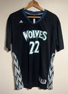 Andrew Wiggins Minnesota Timberwolves Vintage Adidas NBA Sleeved Jersey Size XL - Picture 1 of 15