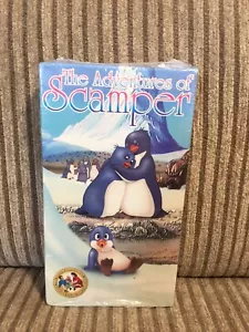 The Adventures Of Scamper VHS Tape New Sealed Feature Films For Families VHS - Foto 1 di 2