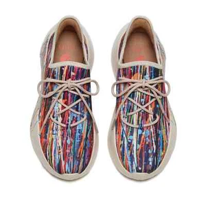UIN Women's Fashion Sneakers Walking Casual Athletic Shoes (fleeting Streamer) - Picture 1 of 7
