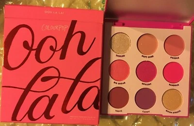NIB ColourPop 9 PAN PINK EYE SHADOW PALLETE - OOH LA LA - Image 1 of 2