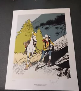 Matthieu Bonhomme Lucky Luke - LITOGRAFIA SIGNED/NUMBERED - Bild 1 von 1