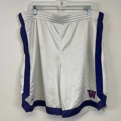Nike Washington Huskies Embroidered Basketball Shorts NCAA College Size L Cover