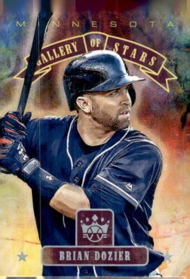 2018 Panini Diamond Kings #GS8 Brian Dozier Gallery of Stars - Image 1 of 2