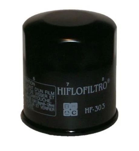Hiflofiltro HF303 Filtro Olio per Honda CBR 600 - Nero