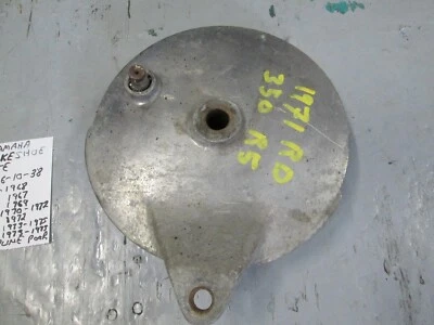 Placa de freno trasera vintage Yamaha RD250 / 350 / R5 / B / C, 360-25026-10-38 Foto 1 de 4
