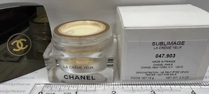 CHANEL Sublimage La Creme Yeux Eye Cream FULL SIZE 0.5 oz/15g NEW 100%AUTHENTIC - Picture 1 of 6