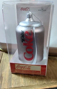 Diet Coke Coca-Cola Kurt Adler Short Can Holiday Christmas Ornament - Picture 1 of 7