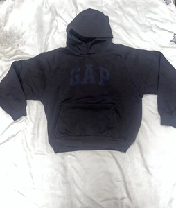 Nueva sudadera con capucha Yeezy Gap Engineered by Balenciaga Dove talla grande azul oscuro - Imagen 1 de 3