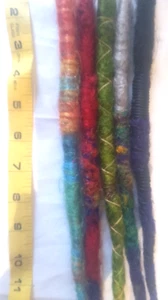 Dreads Set arcobaleno sintetico - Foto 1 di 4