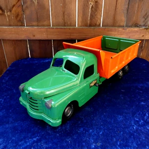 VTG 1950'S STRUCTO PRESSED STEEL HYDRAULIC 21" DUMP TRUCK ORIGINAL. NMNT-MINT! - Picture 1 of 15