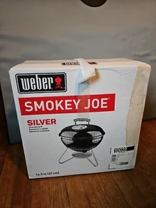 Weber Smokey Joe Charcoal 14 Inch Outdoor Portable Grill-Unopened, But Box Damag - Picture 1 of 7