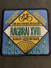 1990 RAGBRAI XVIII Sew on Patch Des Moines Iowa Cycling Biking - Free Shipping