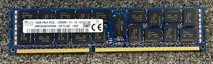 HMT42GR7AFR4A-RD HYNIX 16GB 2RX4 PC3-12800R DDR3 ECC SERVER MEMORY - Picture 1 of 2