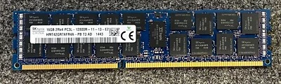 HMT42GR7AFR4A-RD HYNIX 16GB 2RX4 PC3-12800R DDR3 ECC SERVER MEMORY - Image 1 of 2