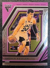 Walker Kessler 2022-23 Panini Flux - ROOKIE Card # 250 Base Jazz