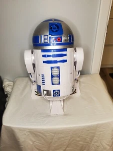 Disney Star Wars R2-D2 Droid Bubble Machine 16" Blows Bubbles Tested Works - Picture 1 of 16
