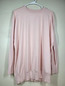 Lauren Ralph Lauren Damen SM Blush Pink Seidenmischung Mock Neck Pullover Sweater - Bild 1 von 9