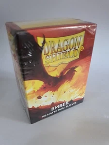 Dragon Shield - Standard Sleeves x 100 - Ember Matte Dual - Picture 1 of 1