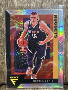 2020-21 Panini Flux Basketball Silver Prizm Nikola Jokic #43 Nuggets ⚡️