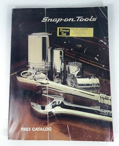 Vintage 1983 Snap On Tools Catalog Sockets Wrenches Tool Box - Picture 1 of 4