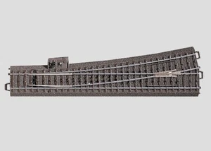 Märklin 24711 delgado suave izquierdo 12,1° - longitud 236,1 mm, H0 - Imagen 1 de 1