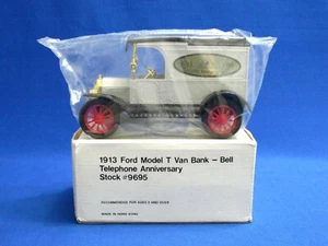 1913 Ford Model T Diecast Bank (#9695) Bell Telephone 70th Ann by ERTL (NIB) - Picture 1 of 13