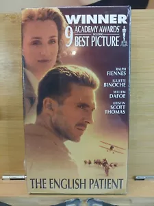 The English Patient (VHS, 1996) Ralph Fiennes Factory Sealed NEW - Picture 1 of 3
