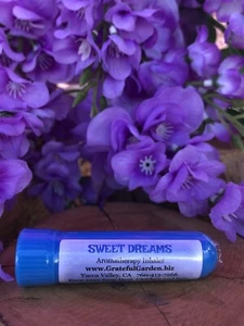 AROMATHERAPY Inhaler SWEET DREAMS Essential Oil INSOMNIA SLEEP CALMING FREE SHIP - Picture 1 of 2