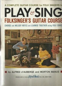 Curso de guitarra de cantante folclórico partituras canciones populares de Alfred d'Auberge Sing - Imagen 1 de 1