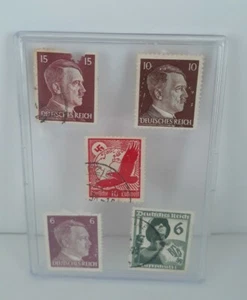 Germany WWII Hitler Stamps 1937 6 10 15 Nazi Germany History War World II USED🔥 - Picture 1 of 10