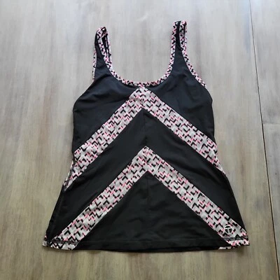 Camiseta sin mangas TRINA TURK RECREATION para mujer talla mediana geométrica activa Foto 1 de 4