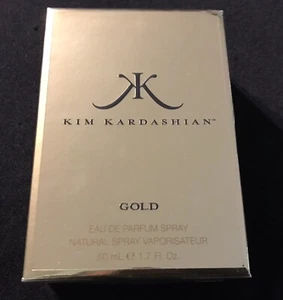 Kim Kardashian Gold Eau de Parfum Spray ~ 1.7 fl oz ~ New Sealed Box - Picture 1 of 2