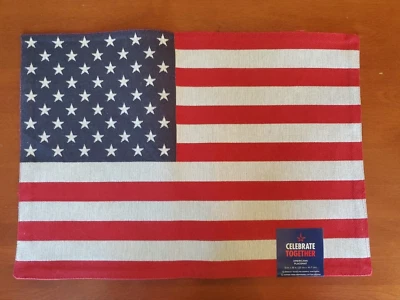 NEW! America Flag Placemat by Celebrate Together - Image 1 of 4