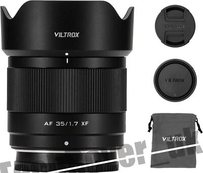 VILTROX 35mm F1.7 X Mount APS-C für Fuji X Mount Autofokus Objektiv für Fuji X - Image 1 of 4