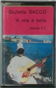 Giulietta SACCO - 'A VITA E' BELLA - MC MUSICASSETTA - Imagen 1 de 2