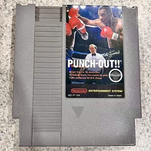 Mike Tyson's Punch-Out (Nintendo Entertainment System ‘87) CLEANED!TESTED!WORKS! - Picture 1 of 5